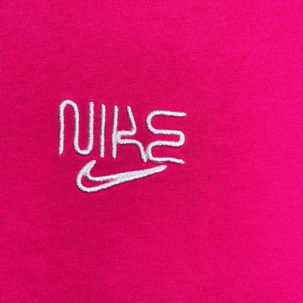 Nike Miami City Neon T-shirt in fireberry pink SZ M - Picture 4 of 9
